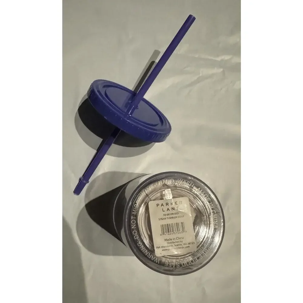 Dog Person Parker Lane Tumbler Cup Straw Dog Are My Favorite People BPA free NEW